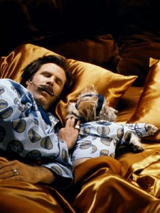 Ron Burgundy Sleeps